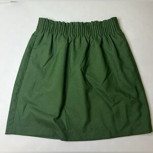 J. Crew Wool Blend Sidewalk Skirt Paper Bag Waist w/ Pockets Size 0